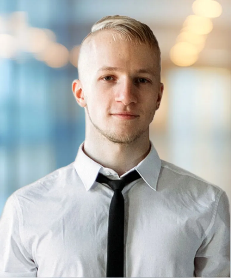Porträt von Vladimir Ryzhov, IT-Systemengineer der GEFIM