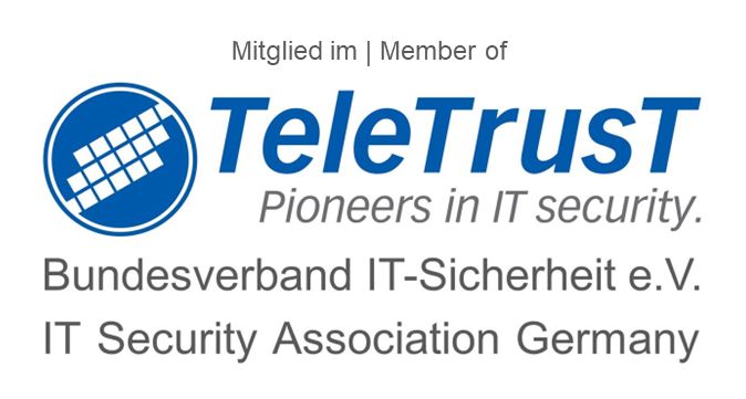TeleTrusT-Mitgliedslogo – zum Mitgliederprofil der GEFIM beim TeleTrusT